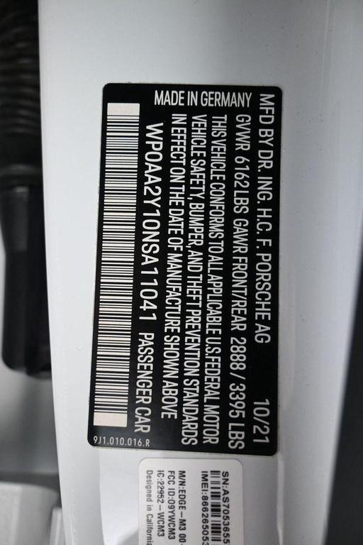 used 2022 Porsche Taycan car, priced at $45,999