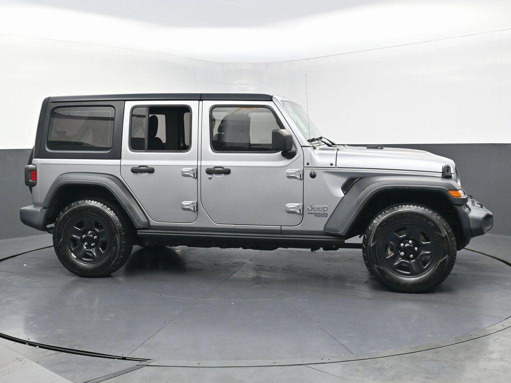 used 2021 Jeep Wrangler Unlimited car, priced at $20,498