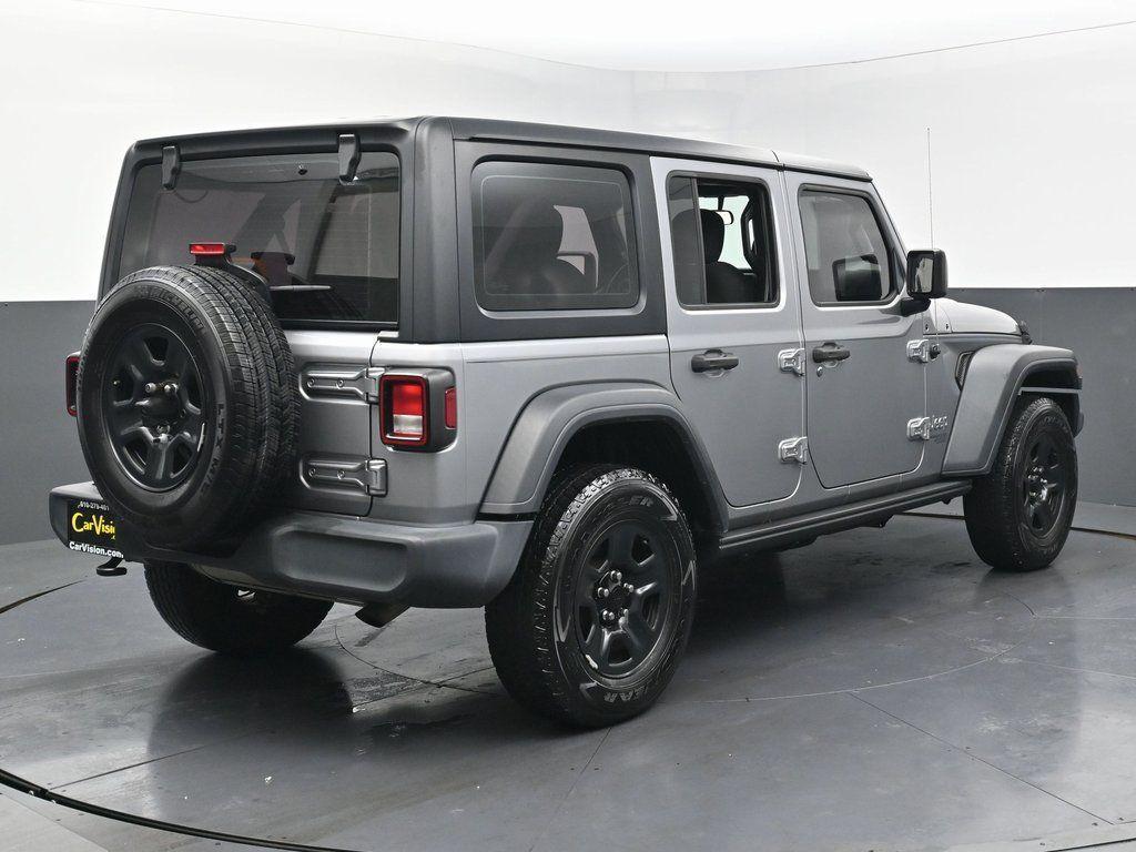 used 2021 Jeep Wrangler Unlimited car, priced at $20,498