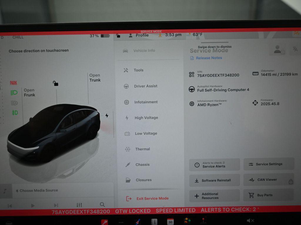 used 2026 Tesla Model Y car, priced at $43,489