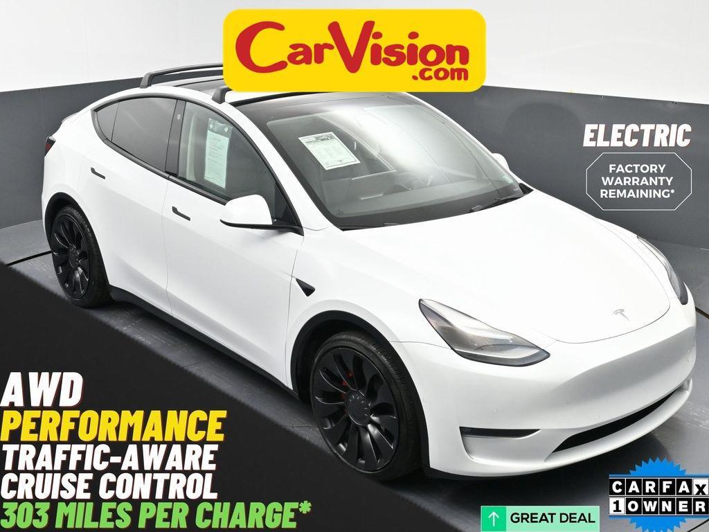 used 2022 Tesla Model Y car, priced at $24,499
