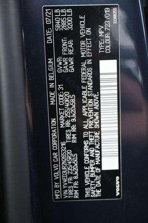 used 2022 Volvo XC40 Recharge Pure Electric car, priced at $19,798