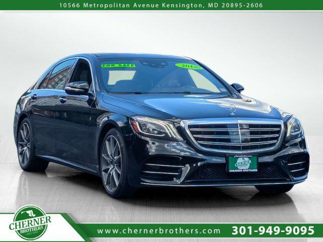 used 2018 Mercedes-Benz S-Class car, priced at $22,100