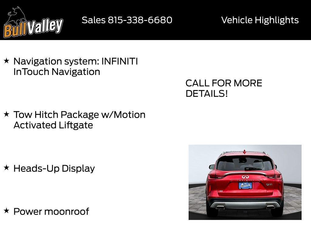 used 2023 INFINITI QX50 car, priced at $33,408