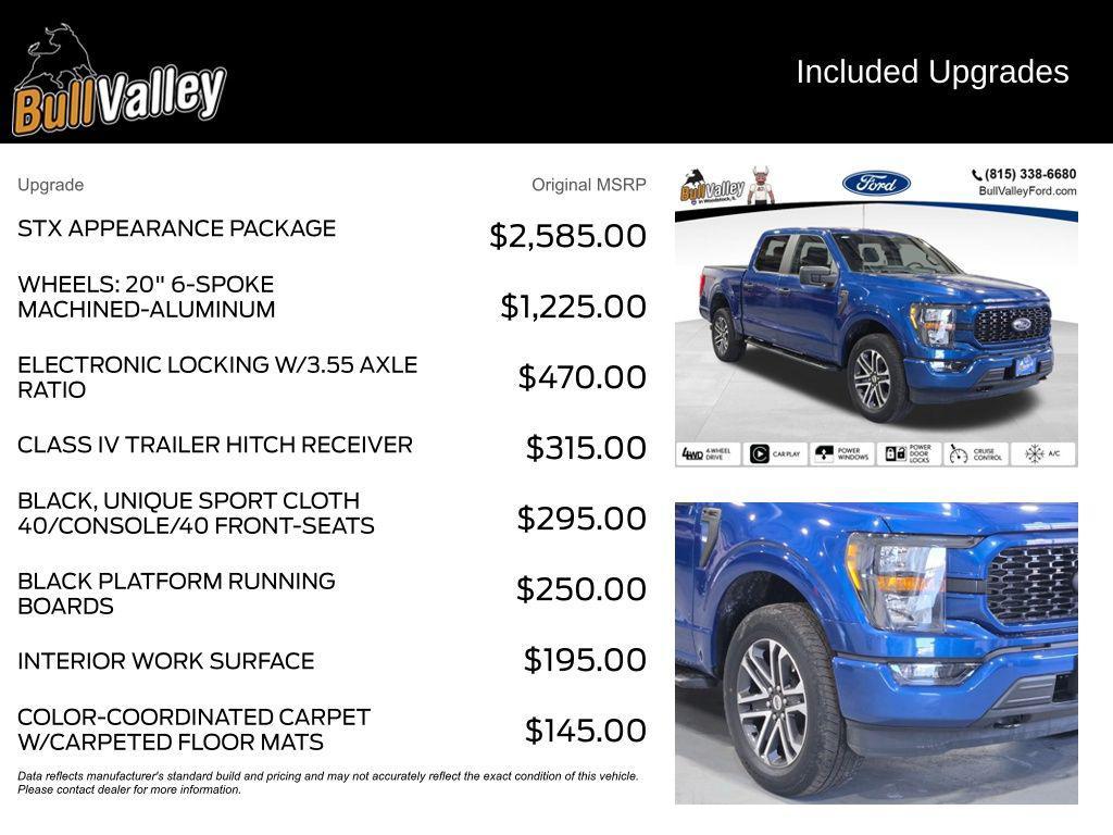 used 2023 Ford F-150 car, priced at $34,899