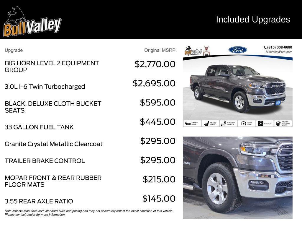 used 2025 Ram 1500 car, priced at $41,999