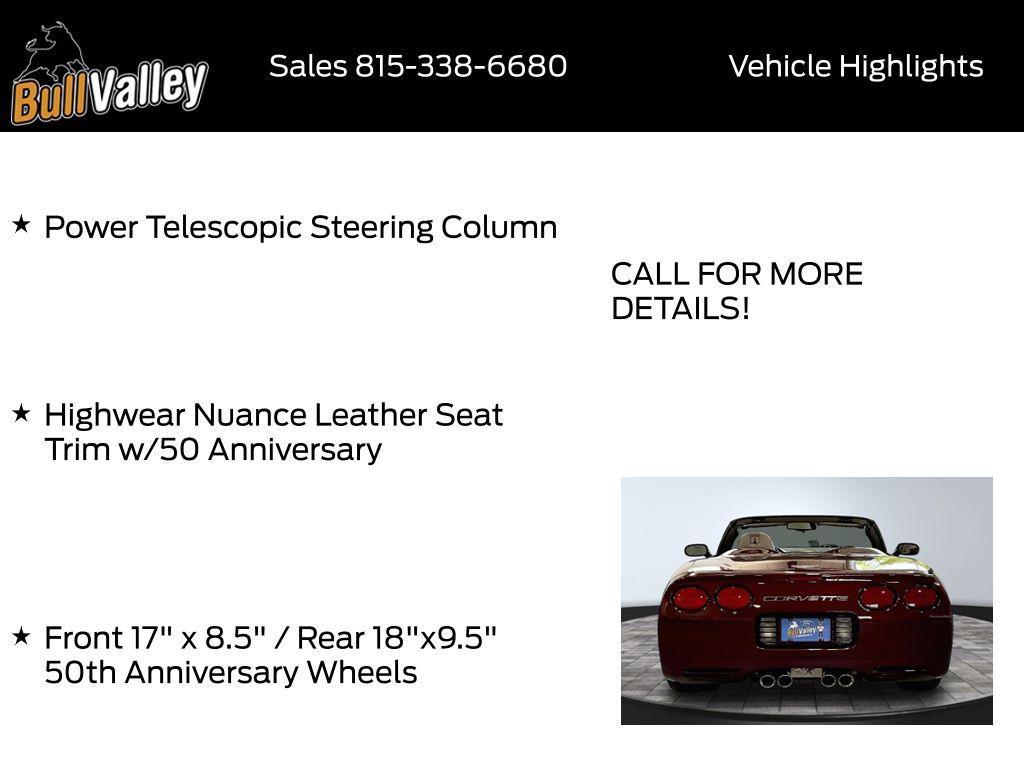 used 2003 Chevrolet Corvette car, priced at $25,412