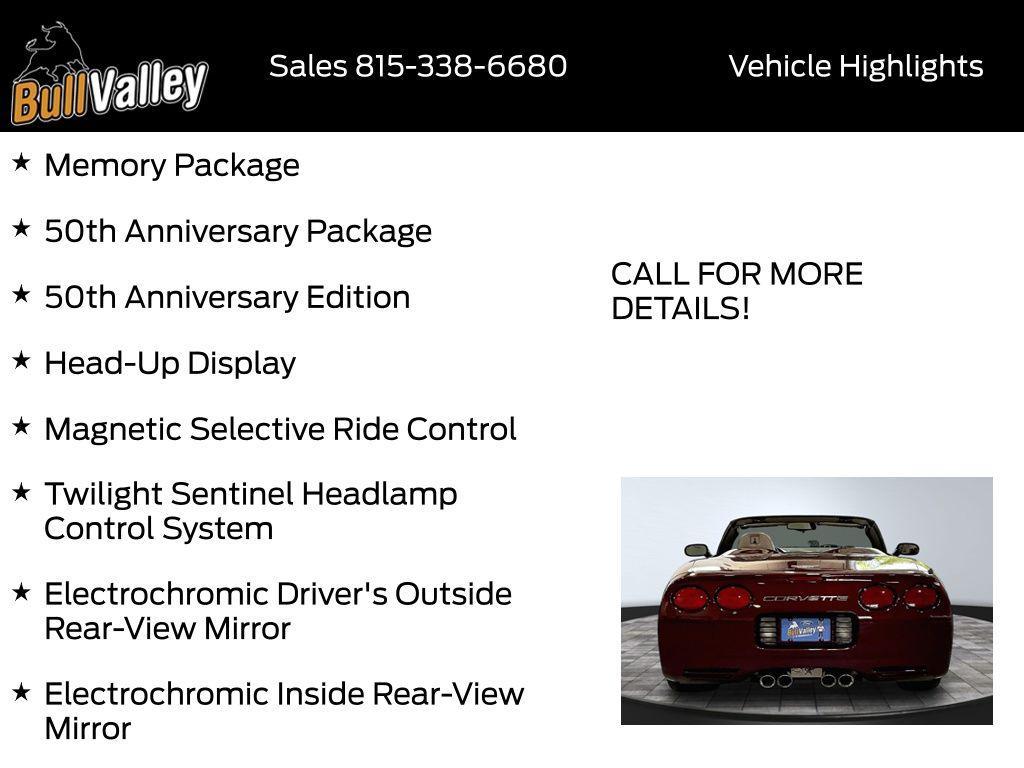 used 2003 Chevrolet Corvette car, priced at $25,412