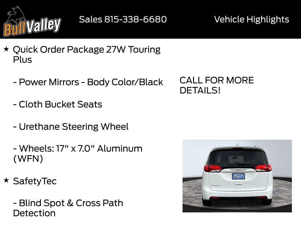 used 2017 Chrysler Pacifica car, priced at $12,999