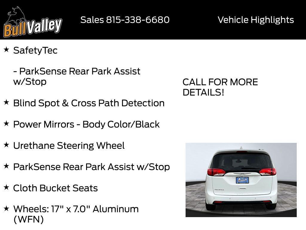 used 2017 Chrysler Pacifica car, priced at $12,999