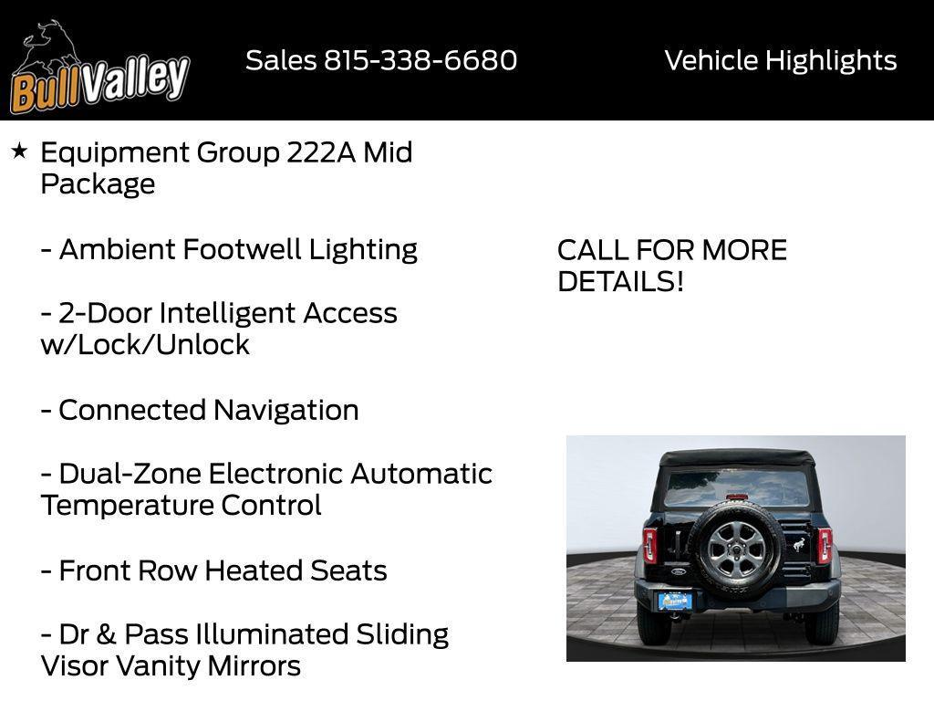 used 2023 Ford Bronco car, priced at $38,412