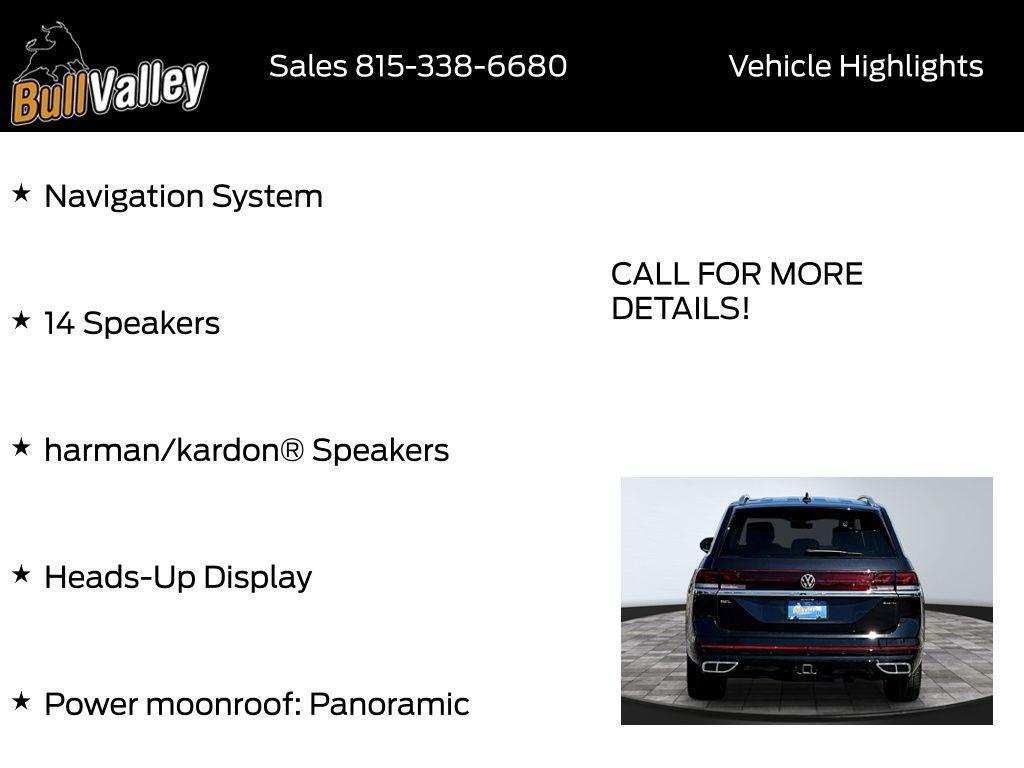 used 2025 Volkswagen Atlas car, priced at $44,408