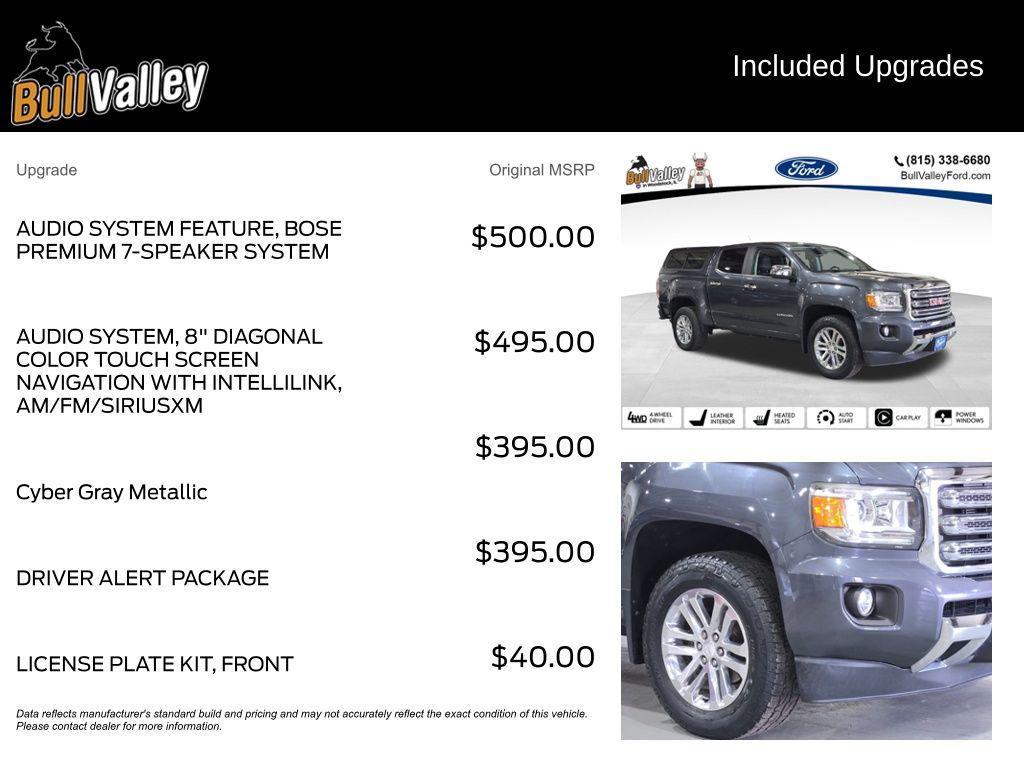 used 2016 GMC Canyon car, priced at $19,995