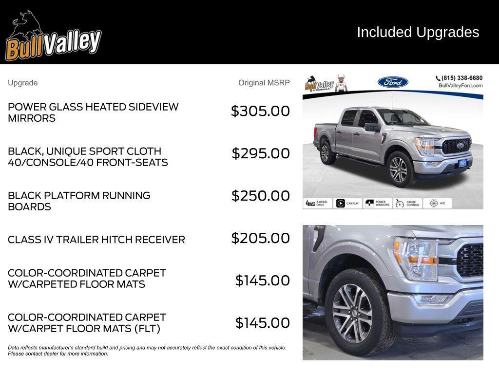 used 2021 Ford F-150 car, priced at $26,447