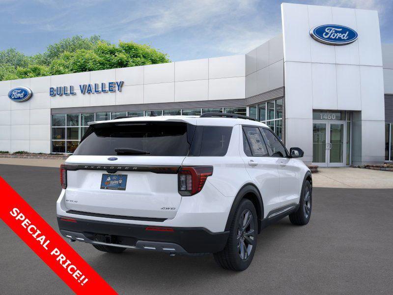 new 2025 Ford Explorer car, priced at $45,495