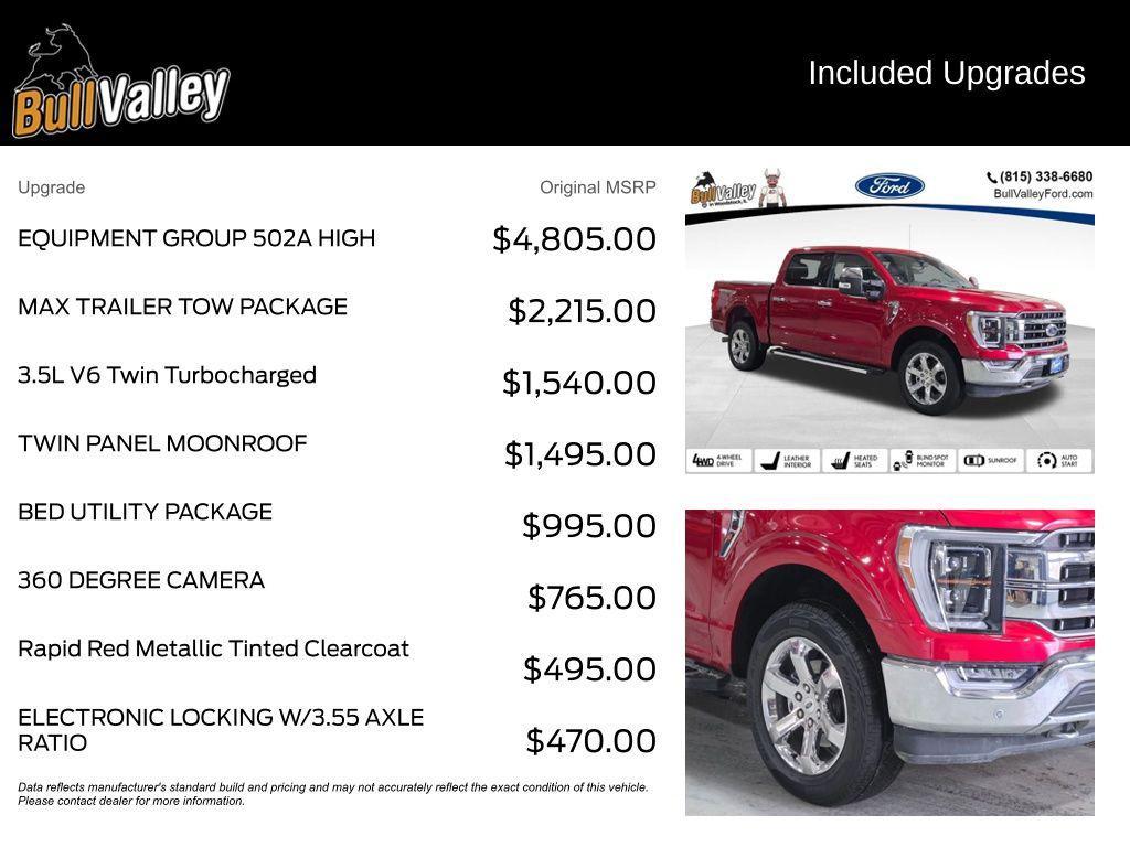 used 2023 Ford F-150 car, priced at $47,999