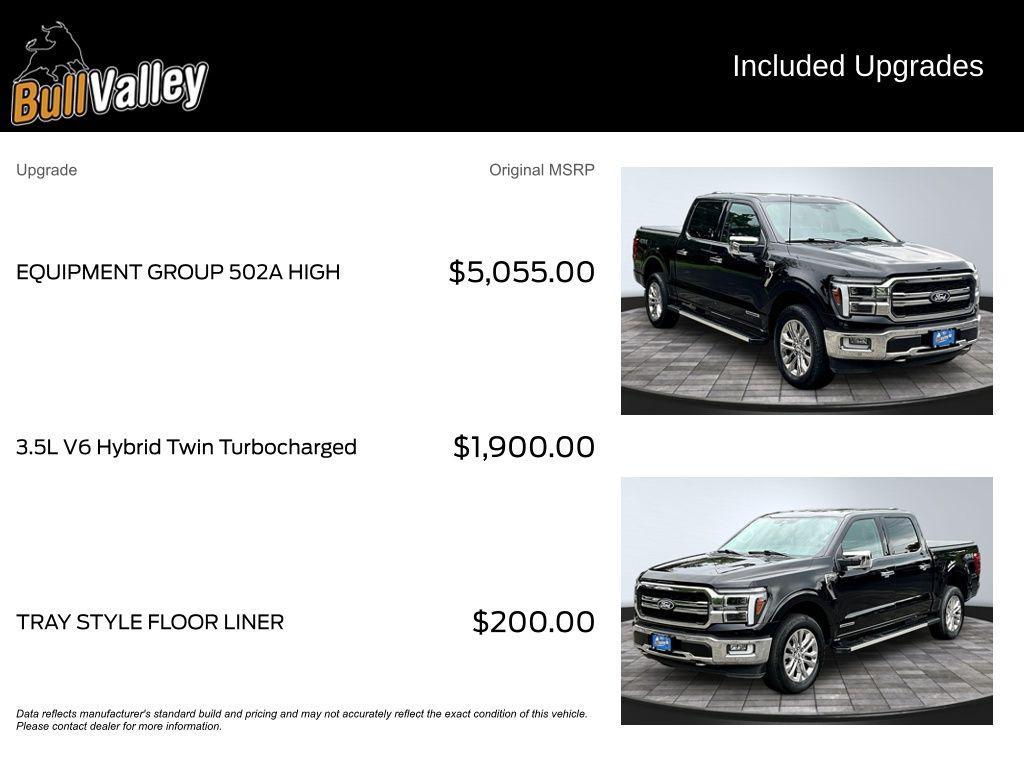 used 2024 Ford F-150 car, priced at $57,012
