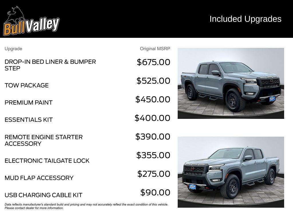 used 2025 Nissan Frontier car, priced at $39,408