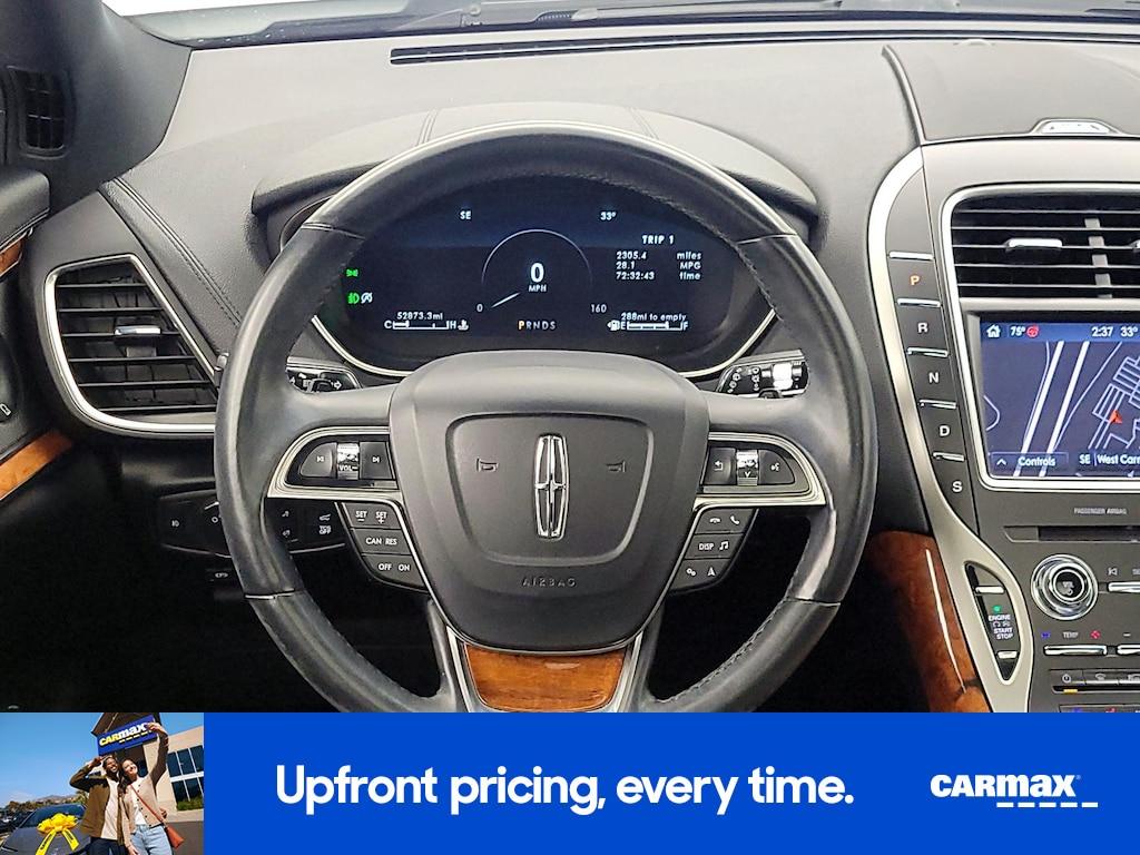 used 2020 Lincoln Nautilus car, priced at $23,998
