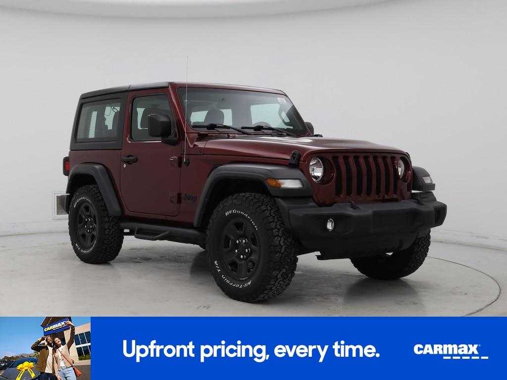 used 2021 Jeep Wrangler car, priced at $25,998