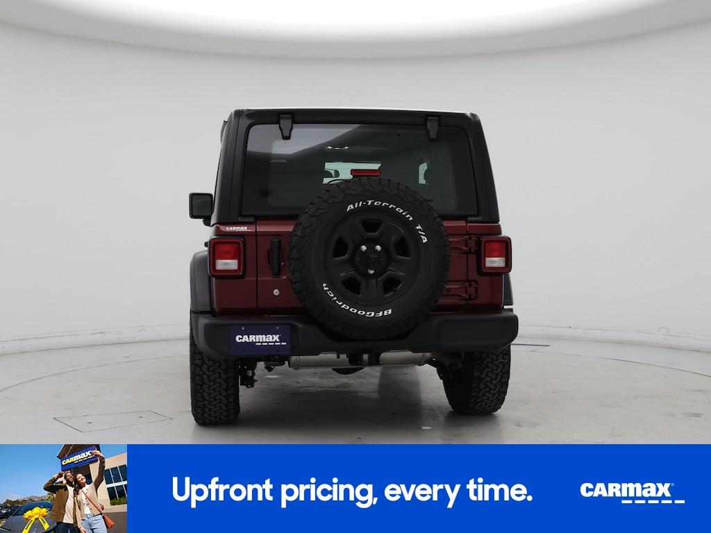 used 2021 Jeep Wrangler car, priced at $25,998