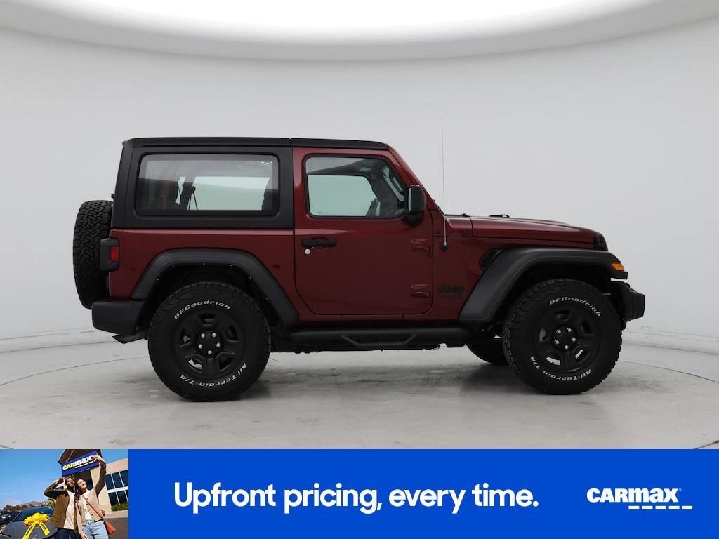 used 2021 Jeep Wrangler car, priced at $25,998