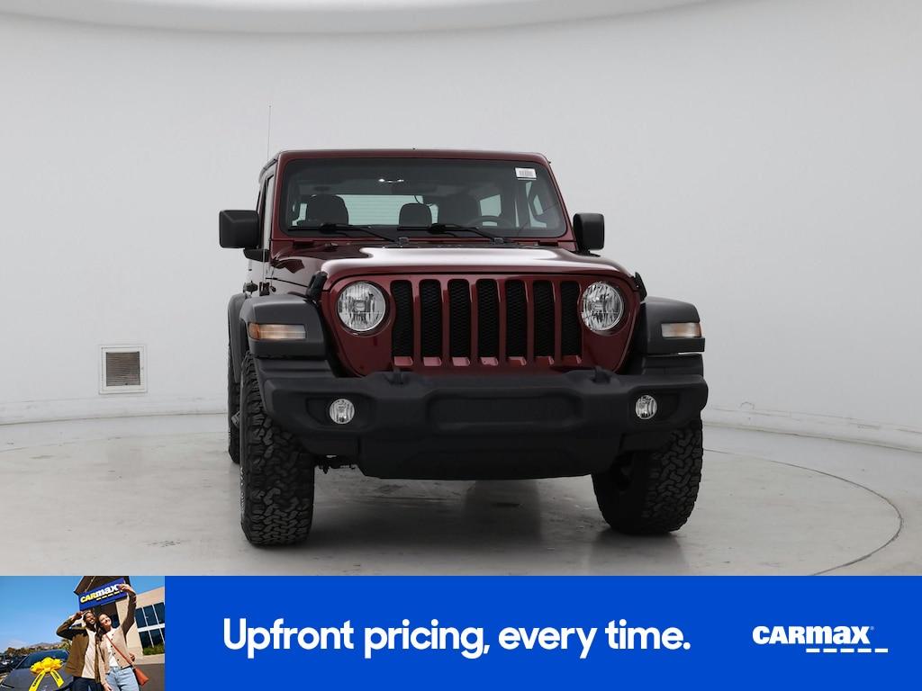used 2021 Jeep Wrangler car, priced at $25,998