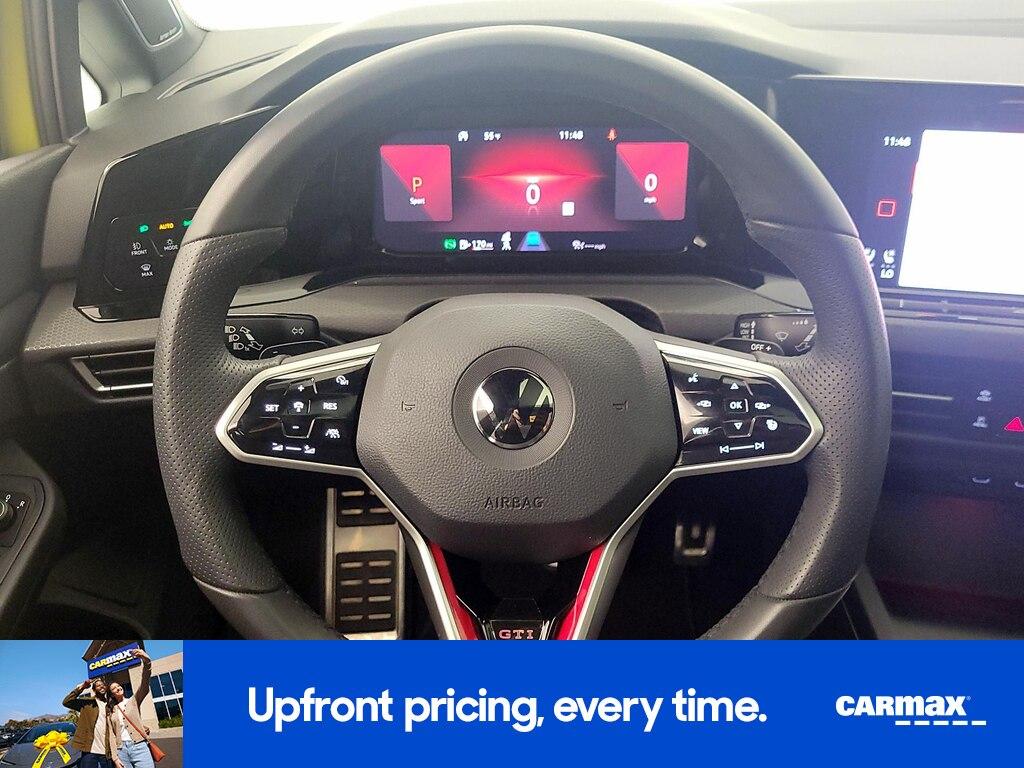 used 2022 Volkswagen Golf GTI car, priced at $25,998