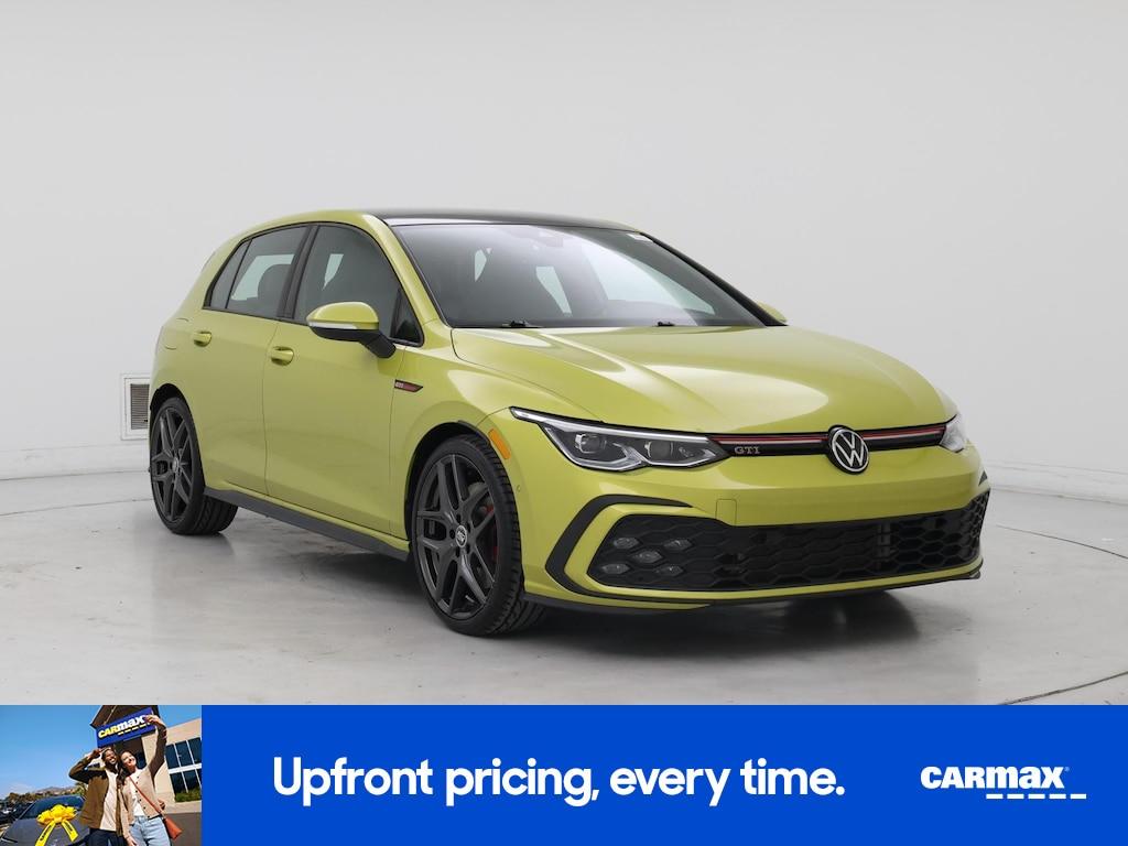 used 2022 Volkswagen Golf GTI car, priced at $25,998