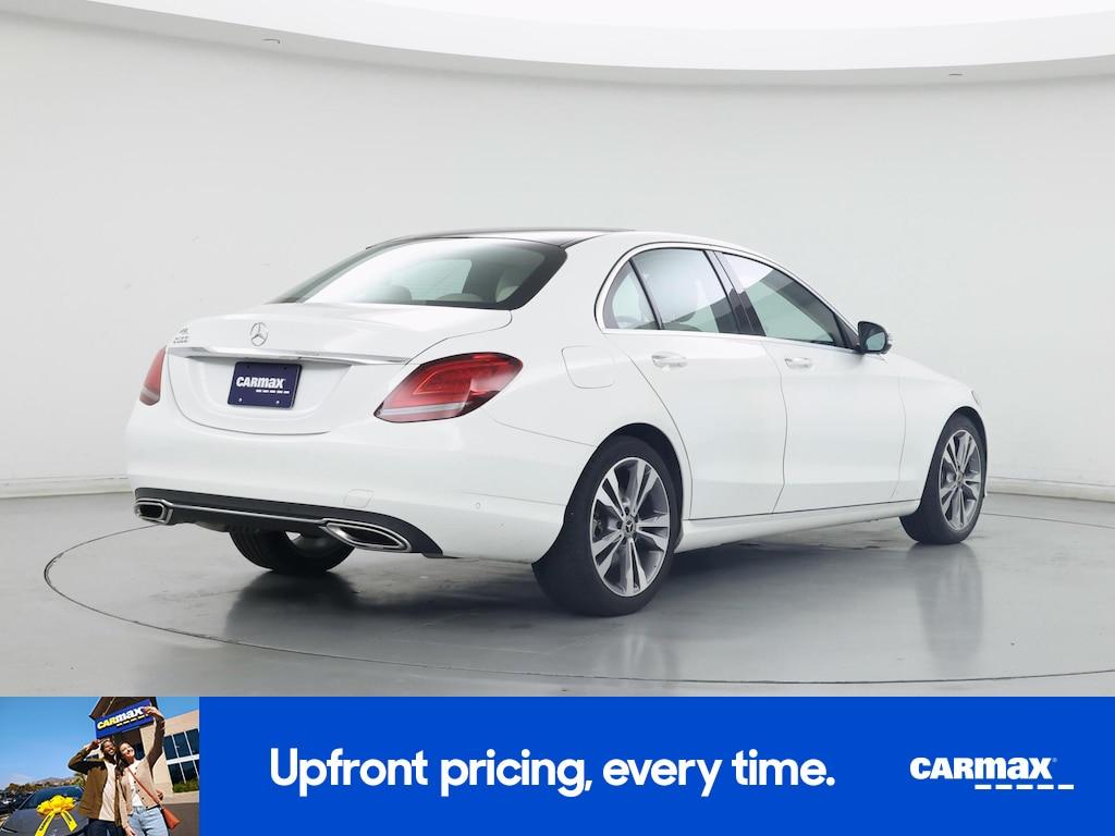 used 2021 Mercedes-Benz C-Class car, priced at $24,998