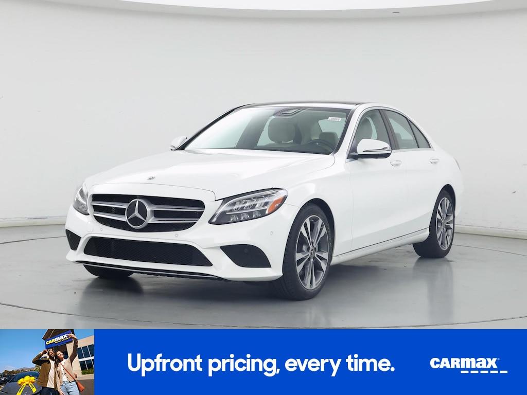 used 2021 Mercedes-Benz C-Class car, priced at $24,998