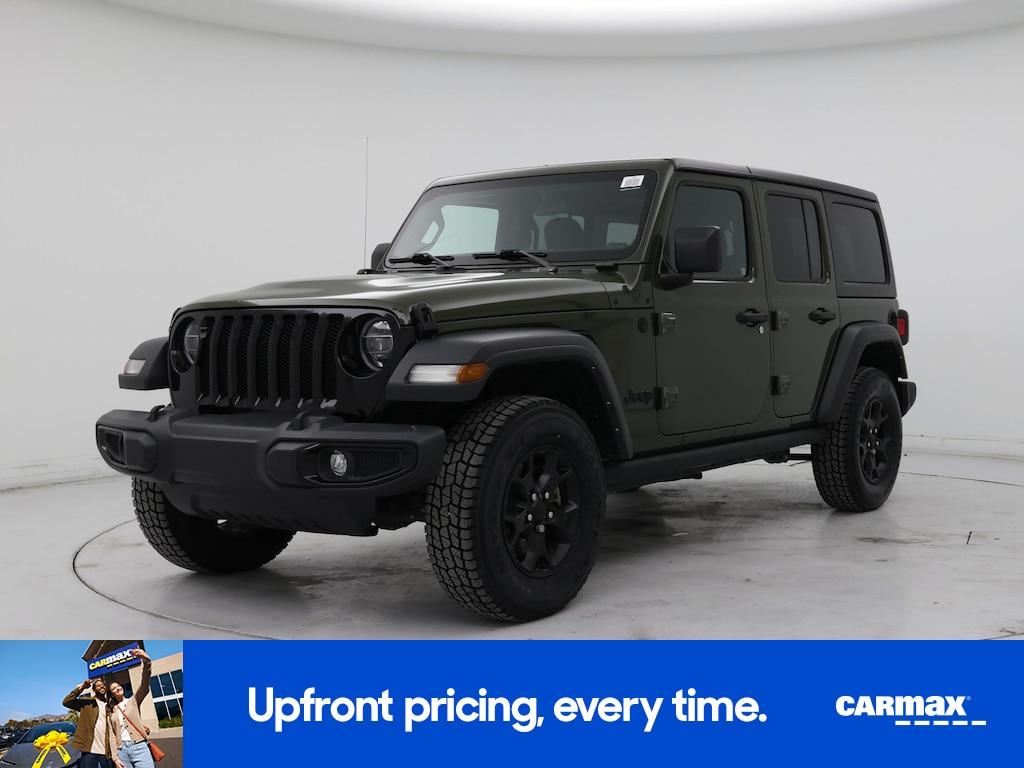 used 2021 Jeep Wrangler car, priced at $29,998