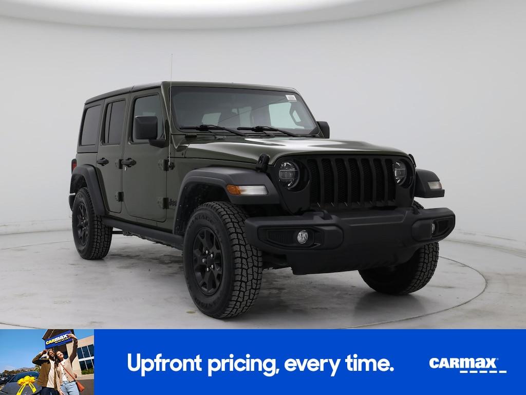 used 2021 Jeep Wrangler car, priced at $29,998