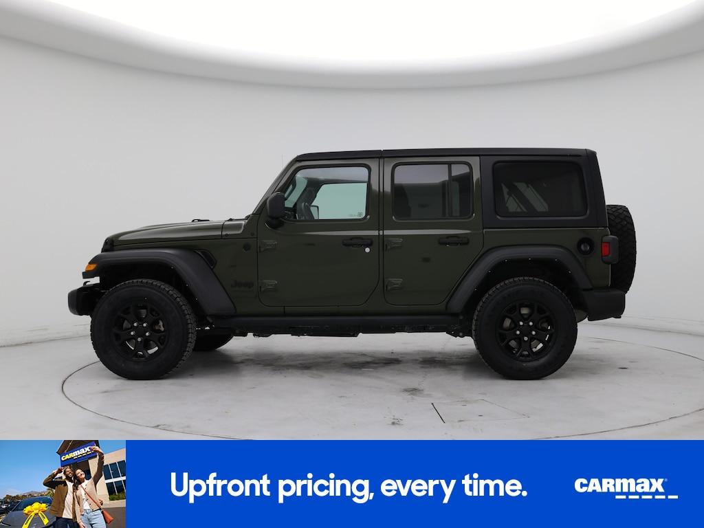 used 2021 Jeep Wrangler car, priced at $29,998
