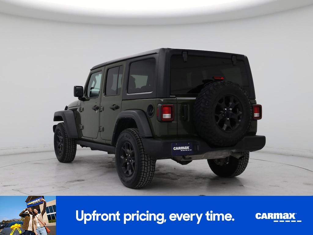 used 2021 Jeep Wrangler car, priced at $29,998