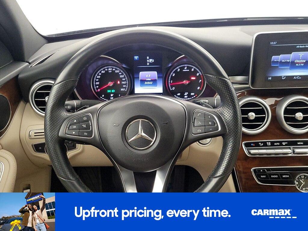 used 2015 Mercedes-Benz C-Class car, priced at $20,998
