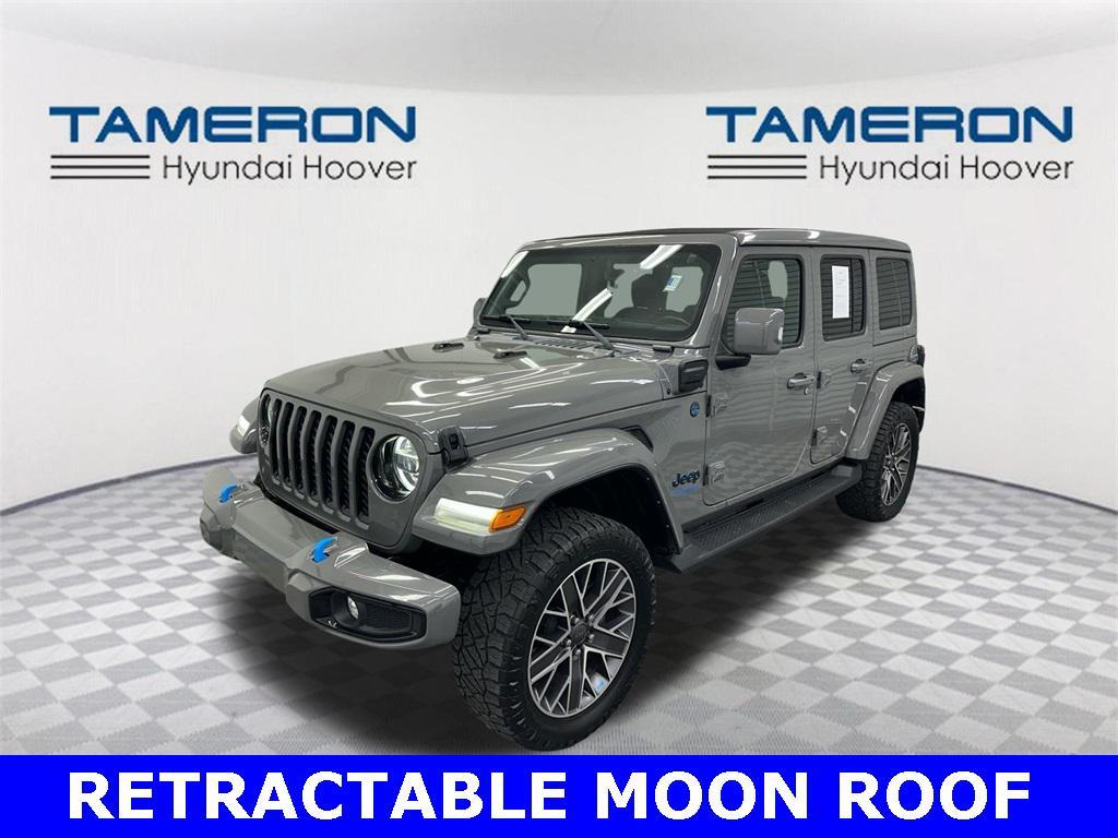 used 2022 Jeep Wrangler Unlimited 4xe car, priced at $25,990