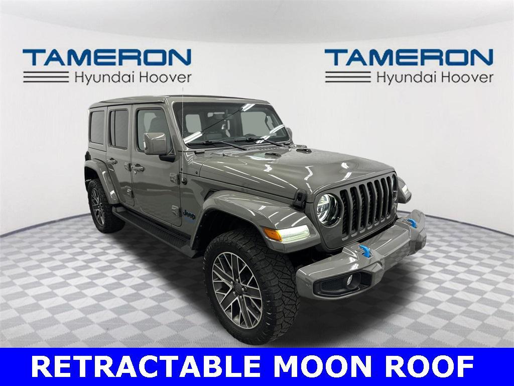 used 2022 Jeep Wrangler Unlimited 4xe car, priced at $25,990