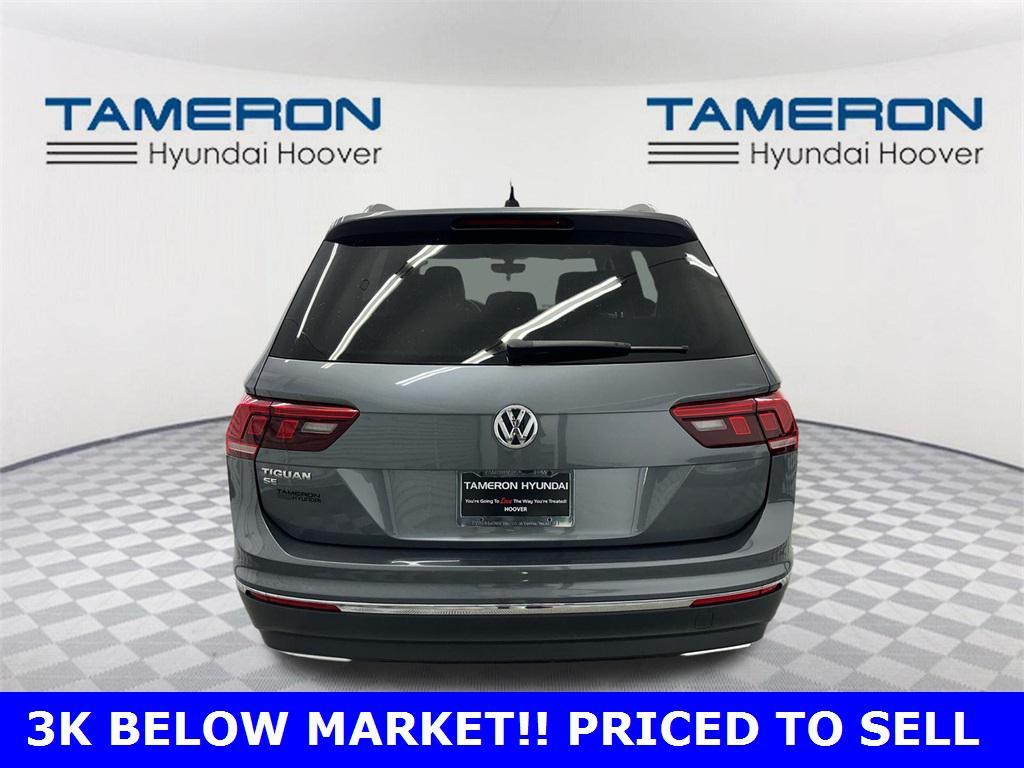 used 2021 Volkswagen Tiguan car, priced at $11,997
