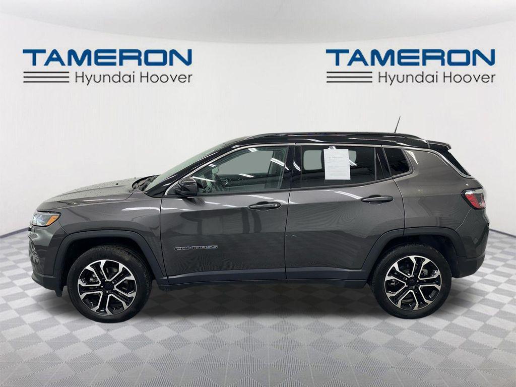 used 2022 Jeep Compass car, priced at $21,341