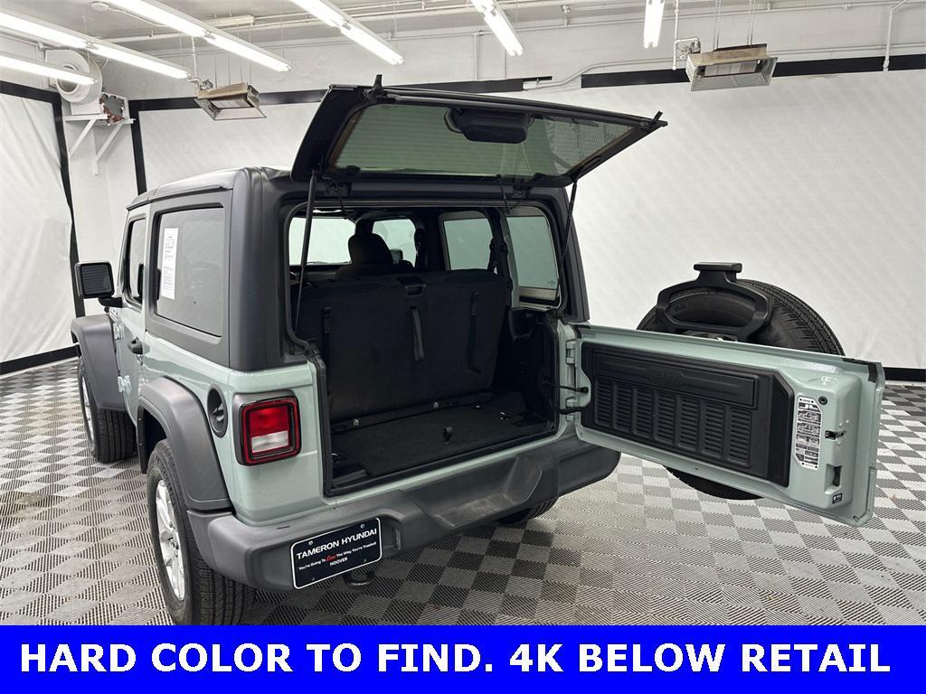 used 2023 Jeep Wrangler car, priced at $25,997