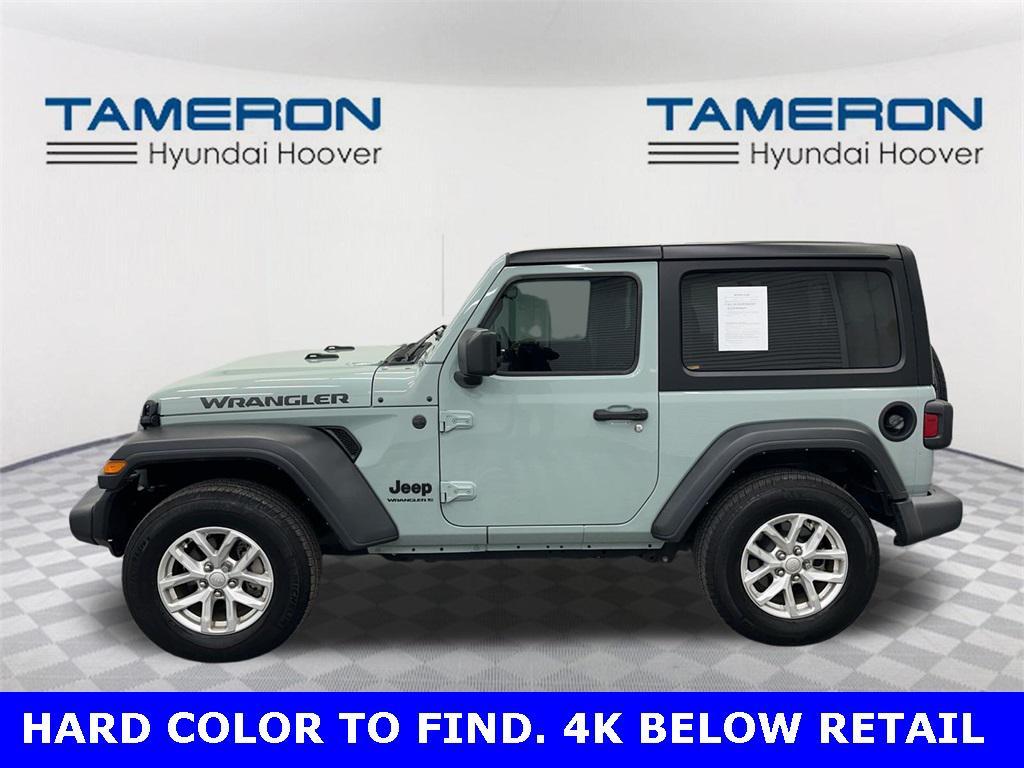 used 2023 Jeep Wrangler car, priced at $25,997