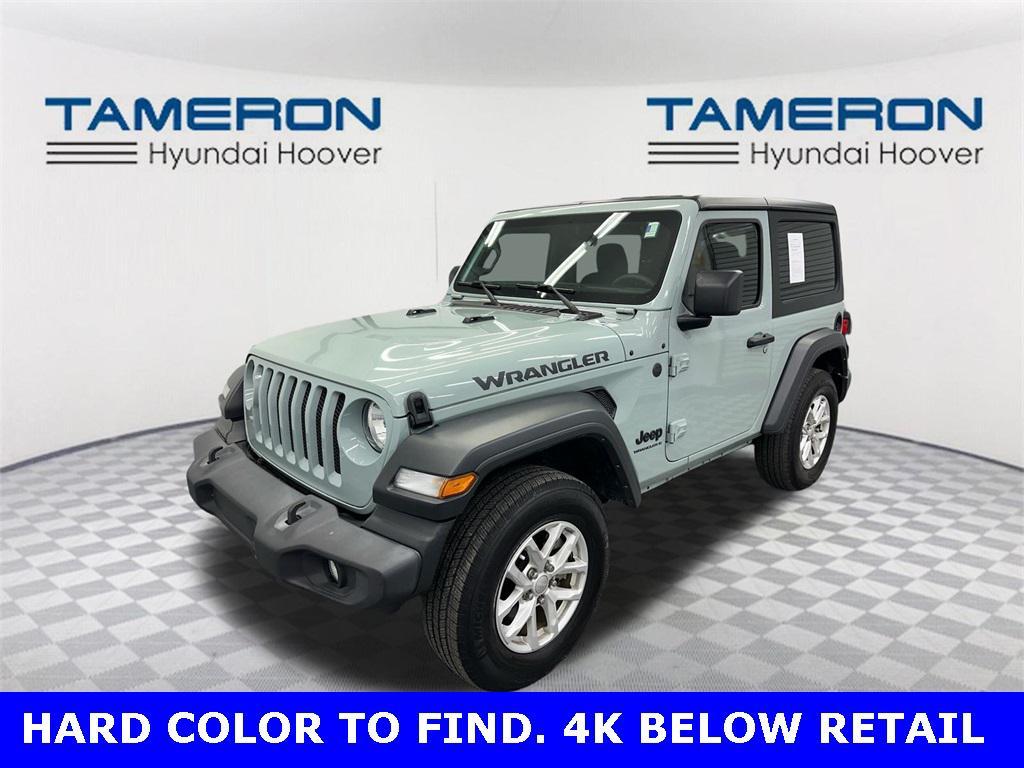 used 2023 Jeep Wrangler car, priced at $27,699