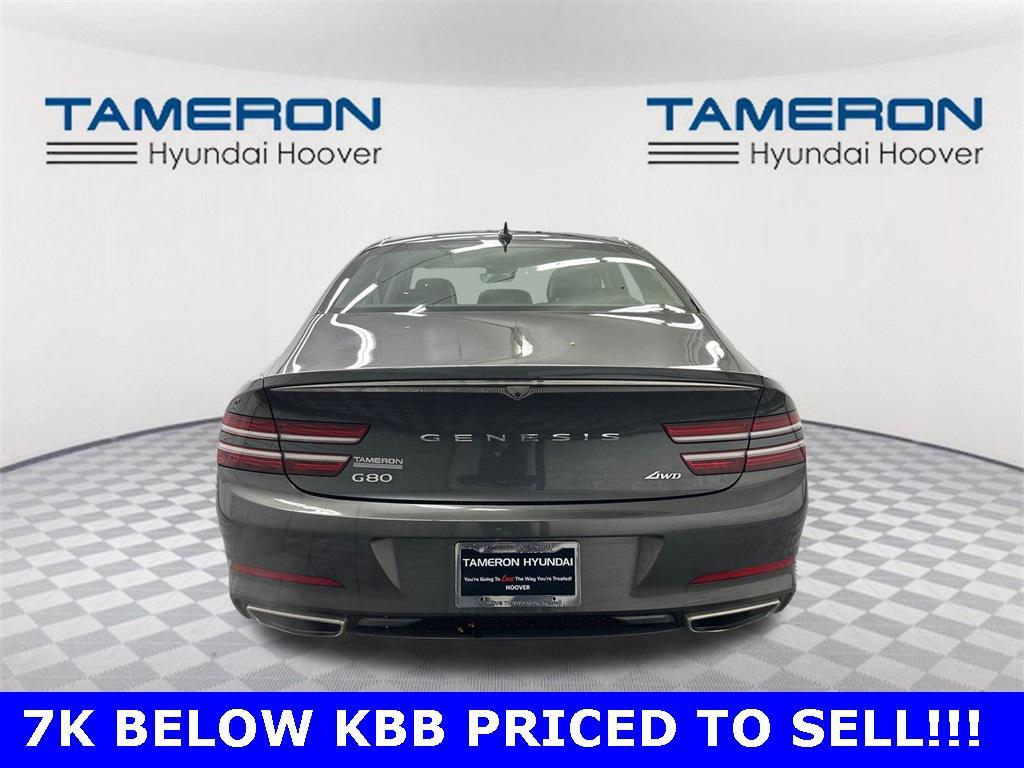 used 2023 Genesis G80 car, priced at $27,497
