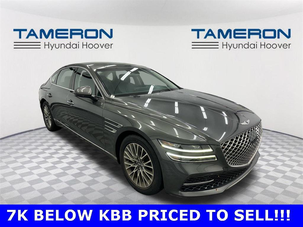 used 2023 Genesis G80 car, priced at $27,497