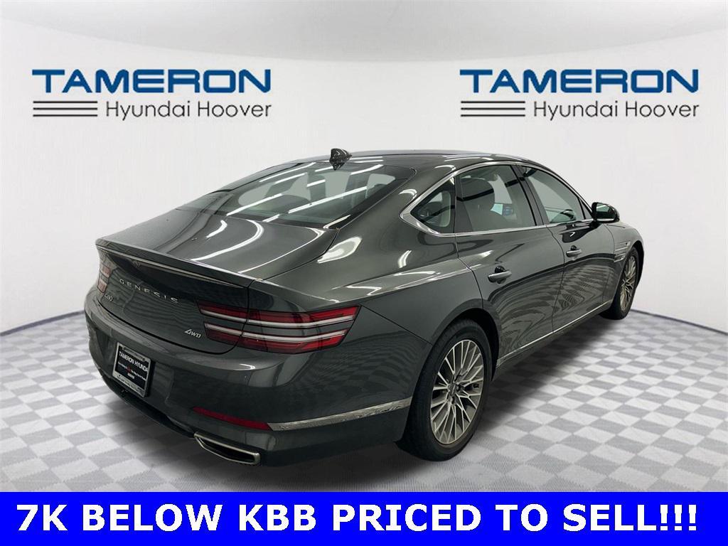 used 2023 Genesis G80 car, priced at $27,497