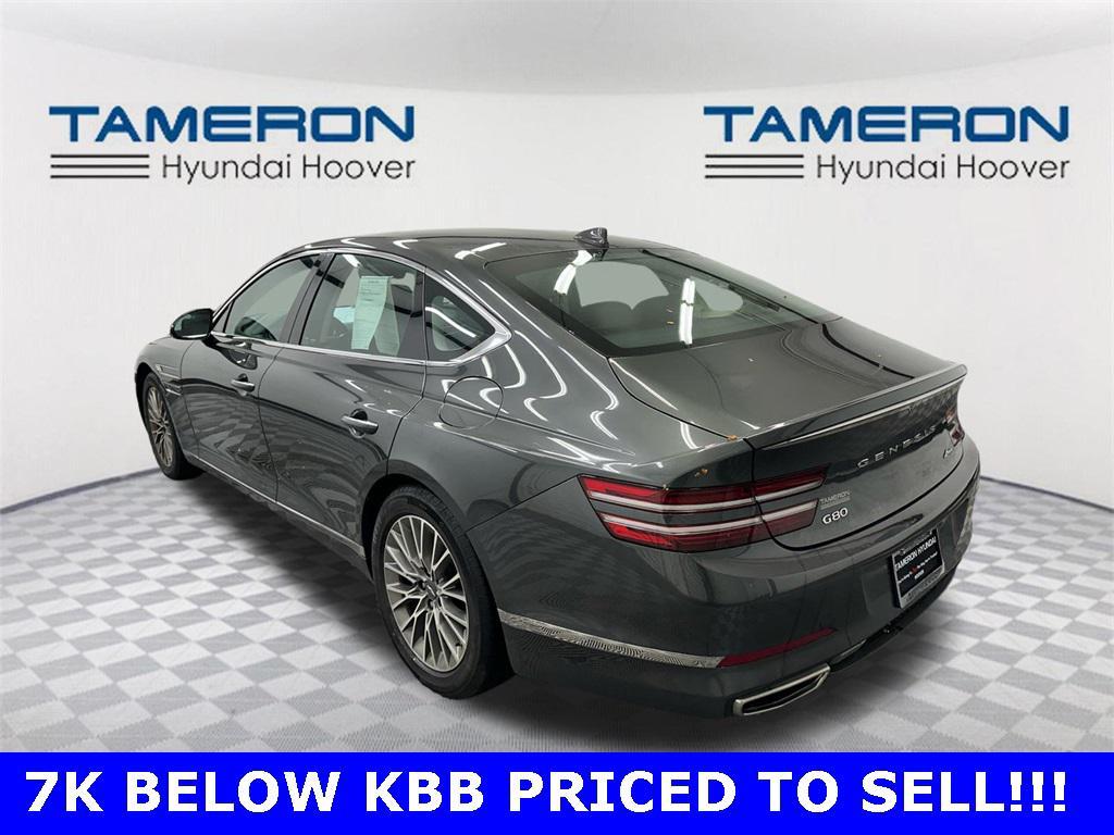 used 2023 Genesis G80 car, priced at $27,497