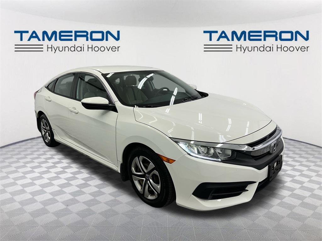 used 2016 Honda Civic car, priced at $13,990