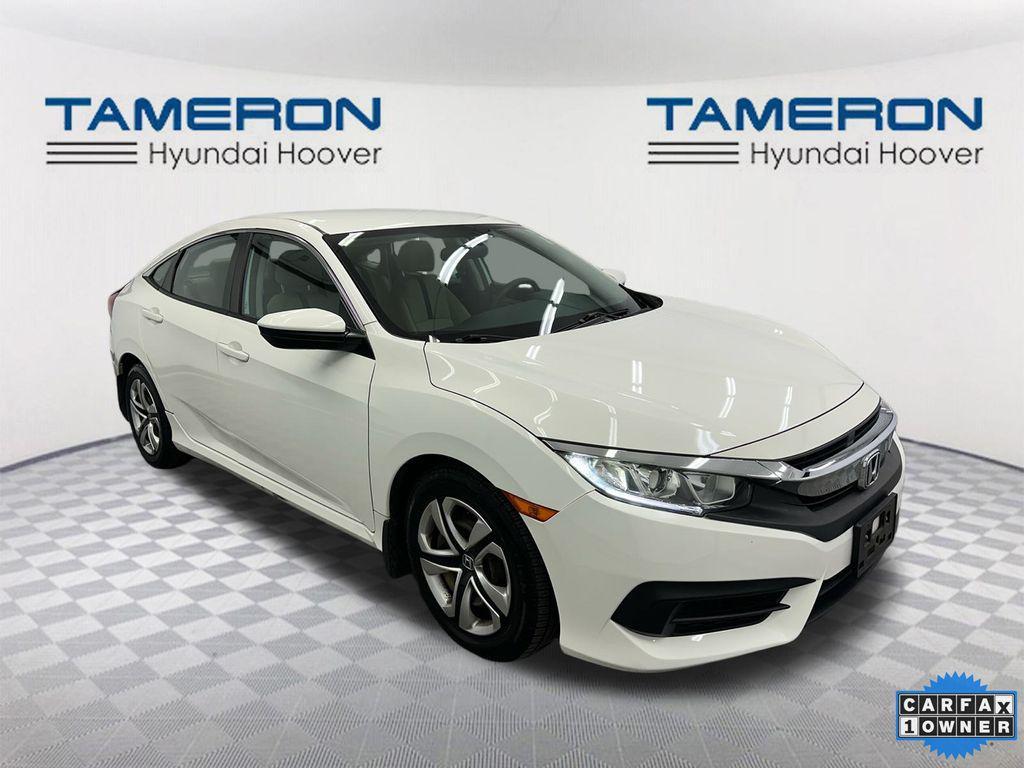 used 2016 Honda Civic car, priced at $13,990