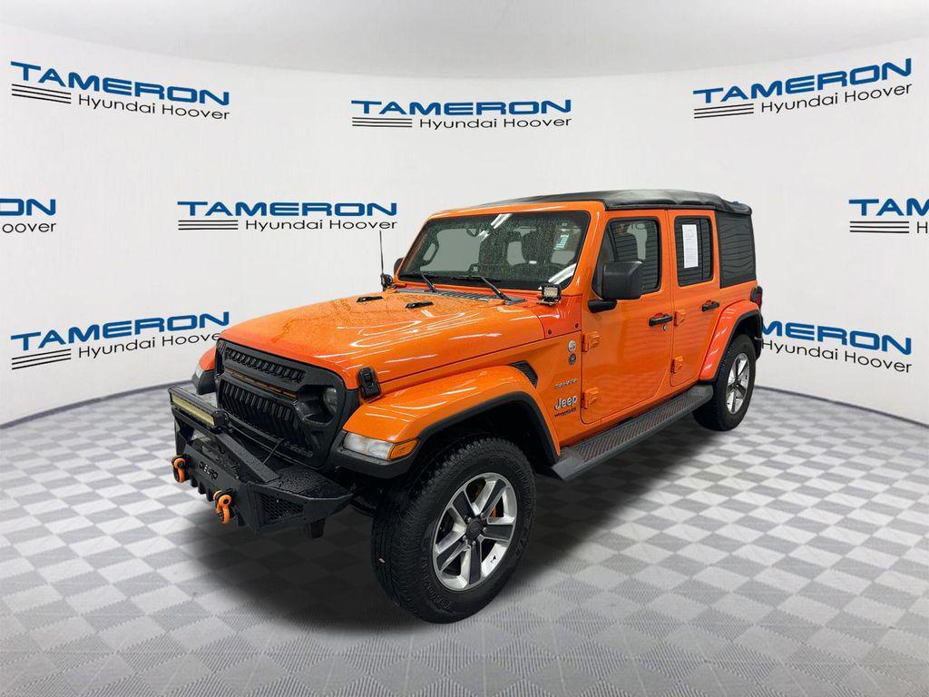 used 2018 Jeep Wrangler Unlimited car, priced at $20,970